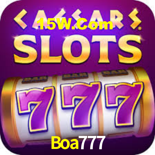 Welcome Bonus Boa777